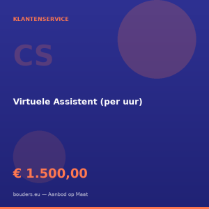 Virtuele Assistent (per uur) — Bouders.eu