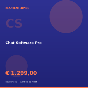 Chat Software Pro — Bouders.eu