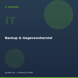 Backup & Gegevensherstel