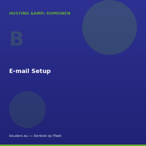 E-mail Setup