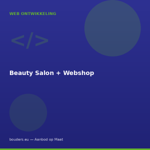 Beauty Salon + Webshop