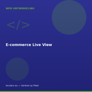 E-commerce Live View