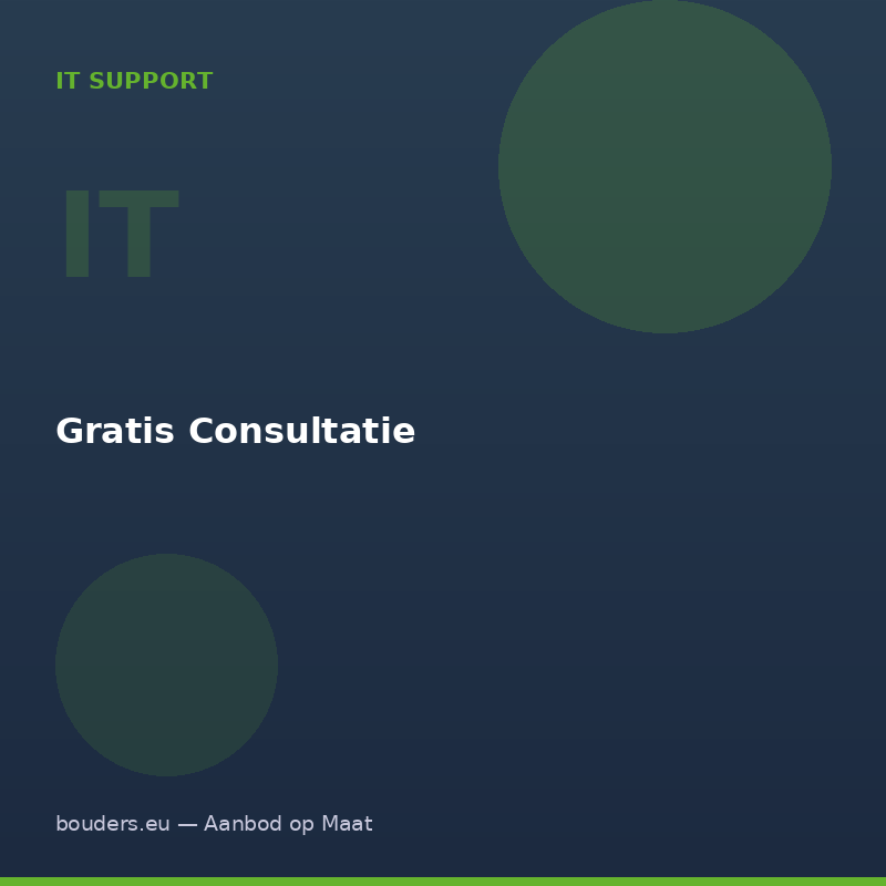 Gratis Consultatie