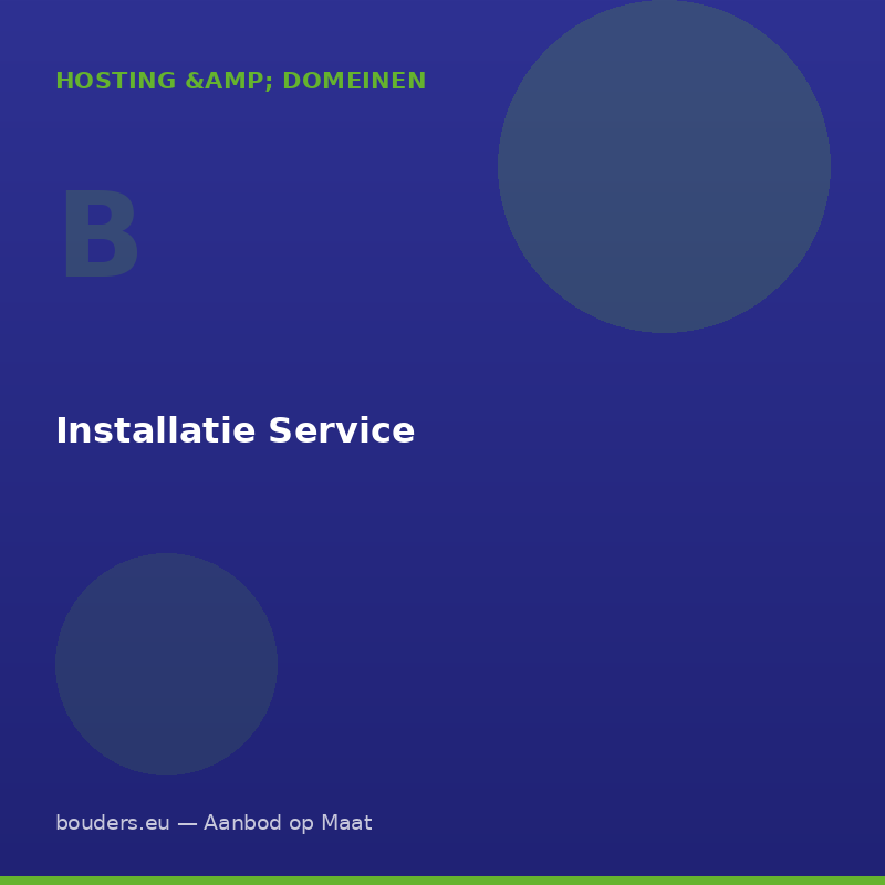 Installatie Service