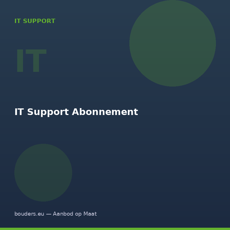 IT Support Abonnement