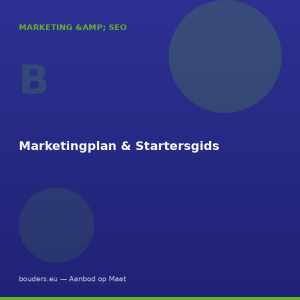 Marketingplan & Startersgids