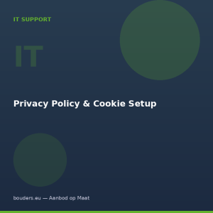 Privacy Policy & Cookie Setup