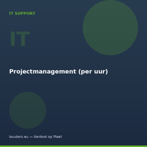 Projectmanagement (per uur)