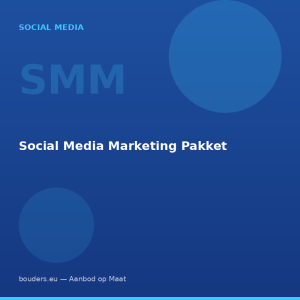 Social Media Marketing Pakket