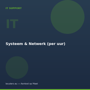 Systeem & Netwerk (per uur)