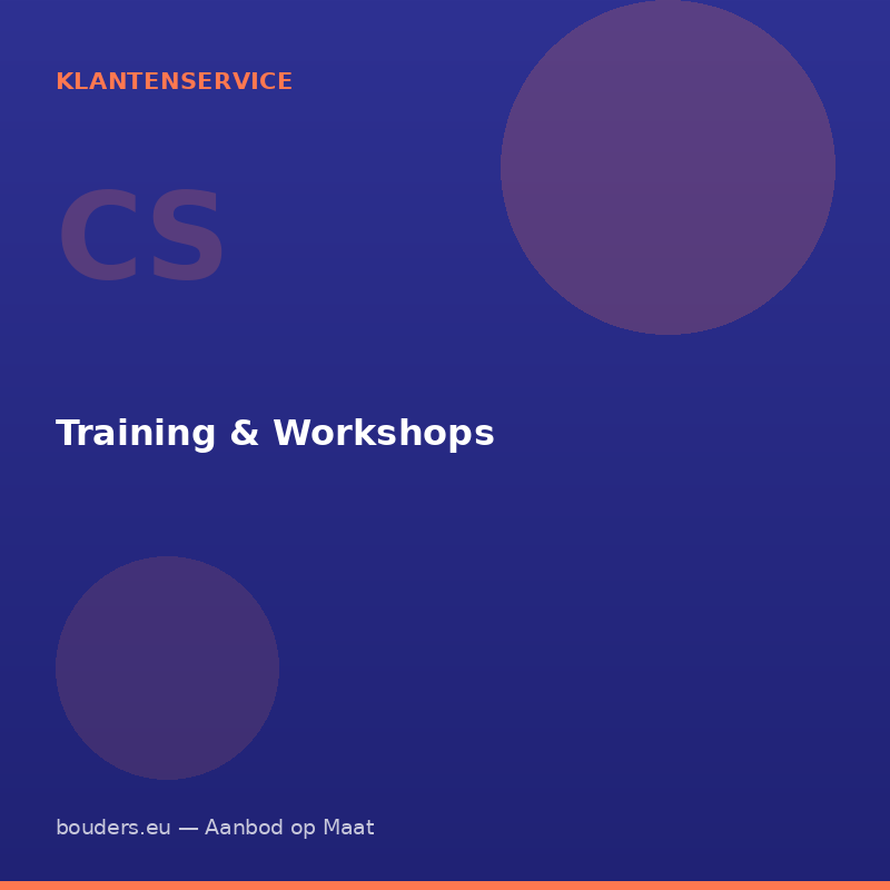 Training & Workshops