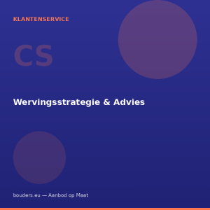 Wervingsstrategie & Advies