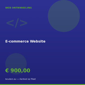 E-commerce Website — Bouders.eu