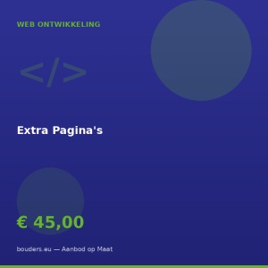 Extra Pagina's — Bouders.eu